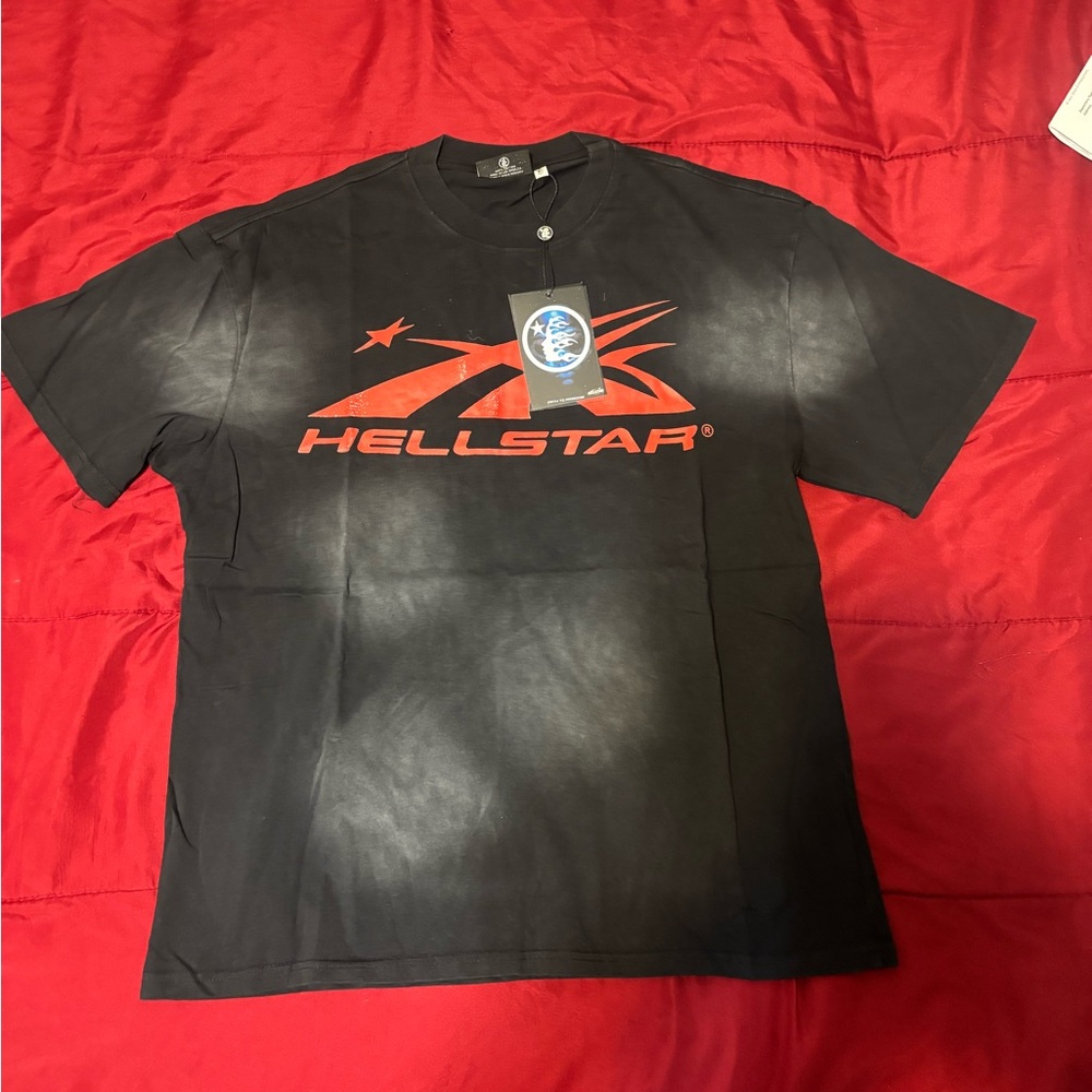 Hellstar Black and Red Graphic Tee